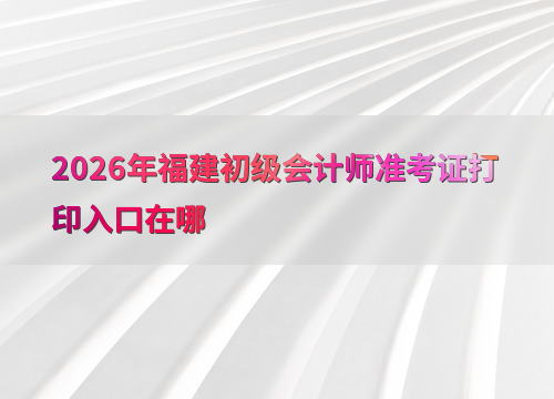 初级会计备考服务